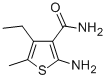 2-AMINO-4-ETHYL-5-METHYLTHIOPHENE-3-CARBOXAMIDE